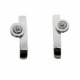 Pendientes de oro blanco y diamantes
