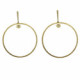 Pendientes de oro amarillo y diamantes