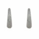 Pendientes de oro blanco y diamantes