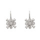 Pendientes de oro blanco y diamantes