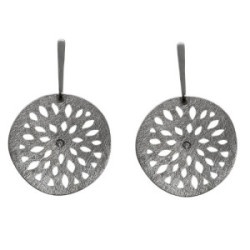 Pendientes de oro blanco y diamantes