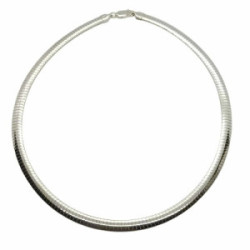 Gargantilla rigida de plata