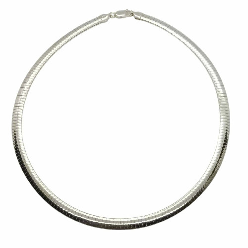 Gargantilla rigida de plata