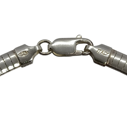 Gargantilla rigida de plata