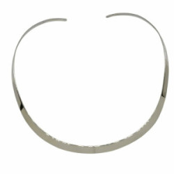 Gargantilla rigida de plata