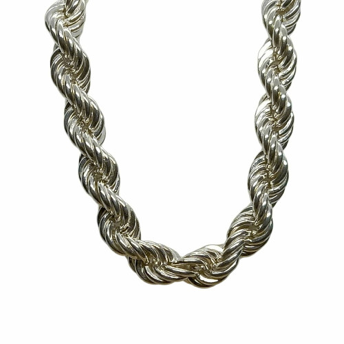 Cordon salomónico de plata