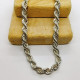 Cordon salomónico de plata
