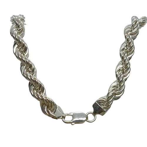 Cordon salomónico de plata