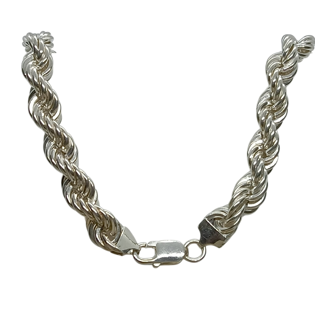 Cordon salomónico de plata