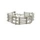 Pulsera de plata con estrellas