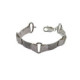Pulsera de plata con placas Pulsera de plata con placas