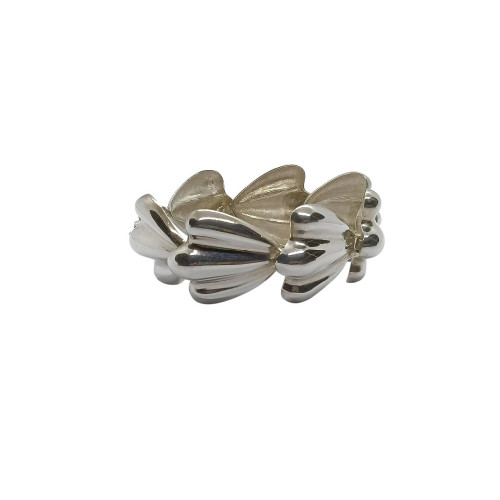 Brazalete articulado de plata