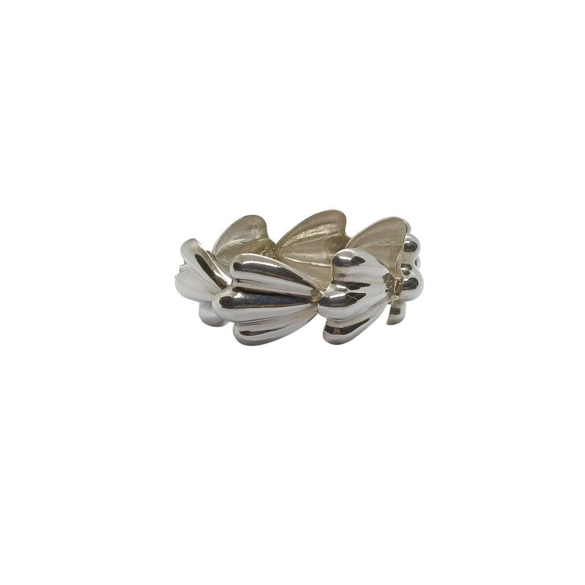 Brazalete articulado de plata
