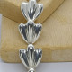 Brazalete articulado de plata