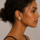 Pendientes de oro amarillo y diamantes