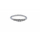 ANILLO MEDIA ALIANZA DE COMPROMISO CON DIAMANTES