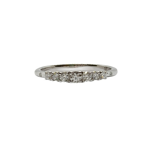 ANILLO MEDIA ALIANZA DE COMPROMISO CON DIAMANTES