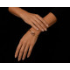 BRAZALETE RÍGIDO DE ORO AMARILLO CON DIAMANTES Y RUBÍES
