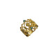 Anillo de plata con baño chapado y circonitas Anillo de plata con baño chapado y circonitas