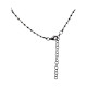 Collar de plata con circonitas y nácar