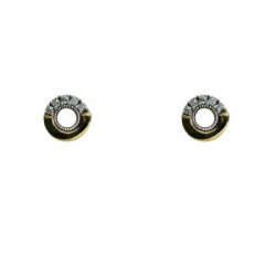 Pendientes de plata con circonitas