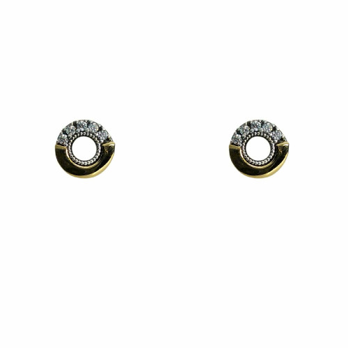 Pendientes de plata con circonitas