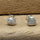 Pendientes de perla natural barrocas con plata