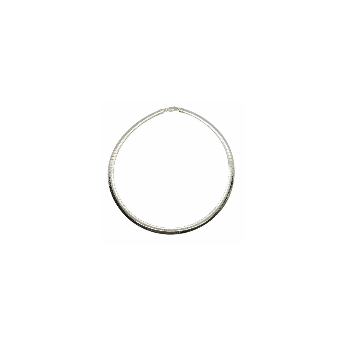 Gargantilla rigida de plata