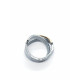 Anillo de plata y oro