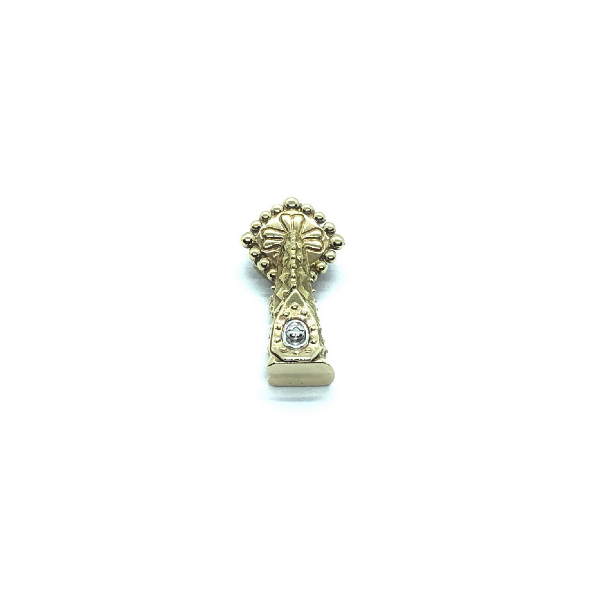CRUZ DE ORO amarillo de la Sagrada Familia
