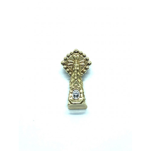 CRUZ DE ORO amarillo de la Sagrada Familia
