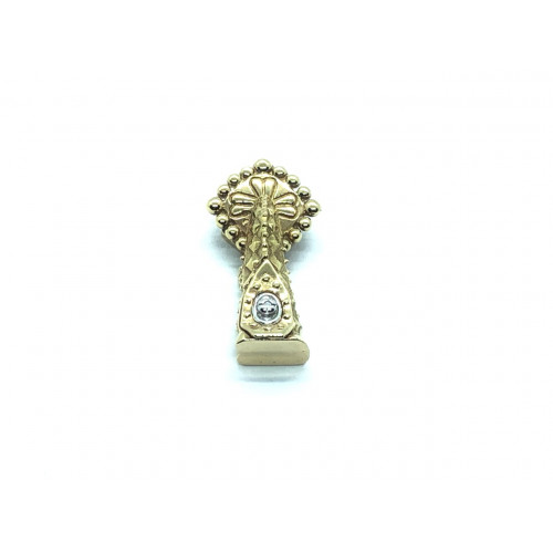 CRUZ DE ORO amarillo de la Sagrada Familia