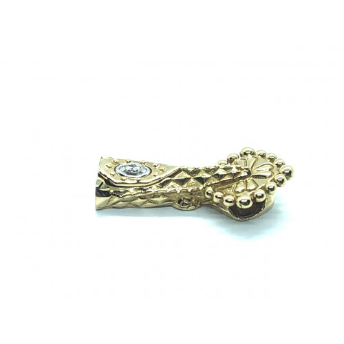 CRUZ DE ORO amarillo de la Sagrada Familia