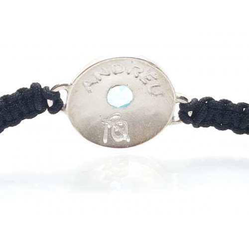 Pulsera de plata con amatista