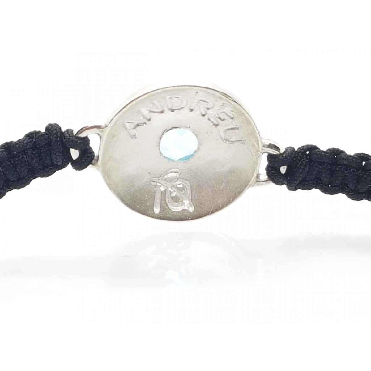 Pulsera de plata con amatista