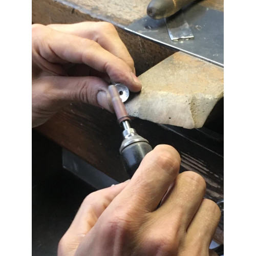 Pulsera de plata con amatista