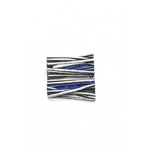 Colgante de plata con esmalte