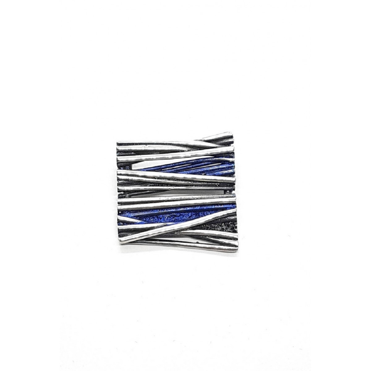 Colgante de plata con esmalte