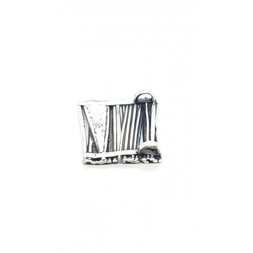 Colgante de plata con esmalte