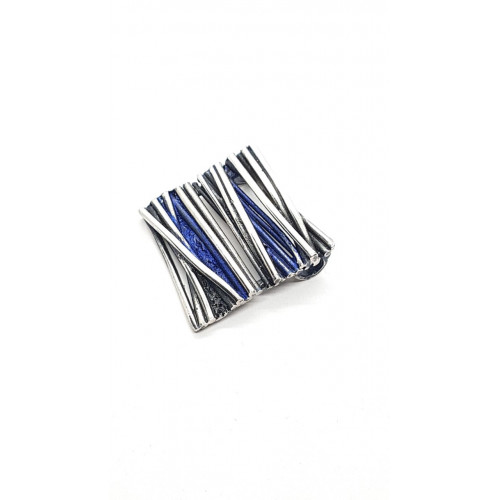 Colgante de plata con esmalte