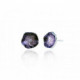 Pendientes de plata con esmalte