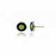 Pendientes de plata con esmalte