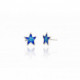 Pendientes de plata con esmalte