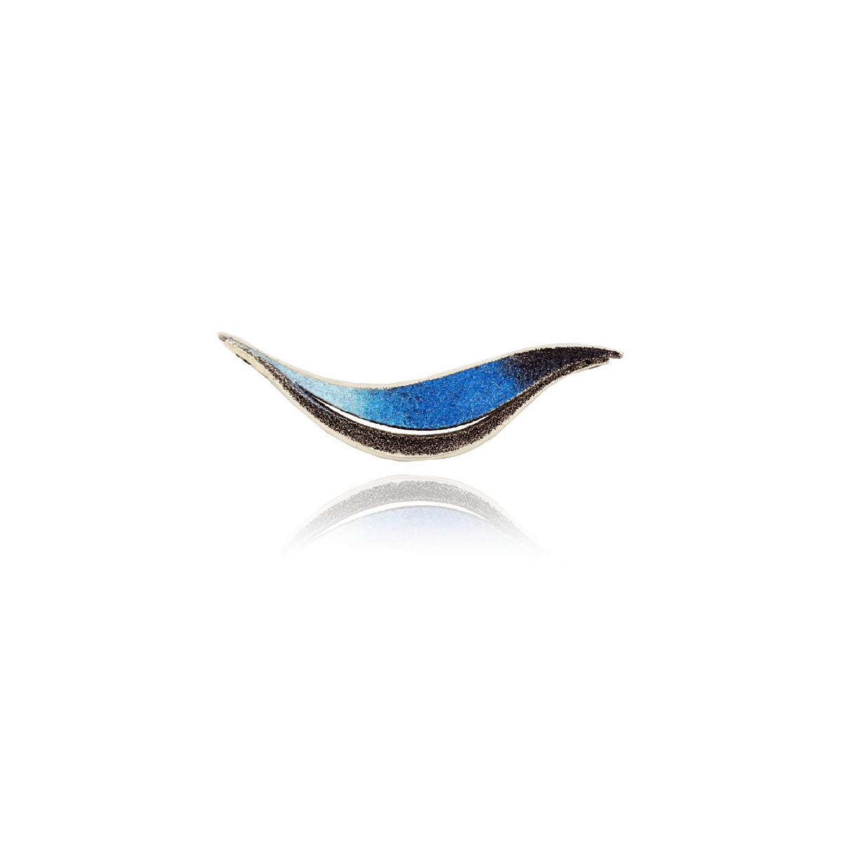 Colgante de plata con esmalte