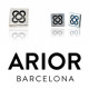 Pendientes de plata  con forma de flor de Barcelona