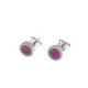 Pendientes de plata con circonitas