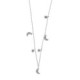 Collar de plata con circonitas blancas