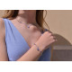 Collar de plata con cuarzos naturales