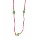 Collar de plata con cuarzos naturales