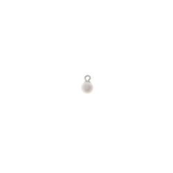 Charm de plata con perla